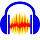 Логотип Audacity